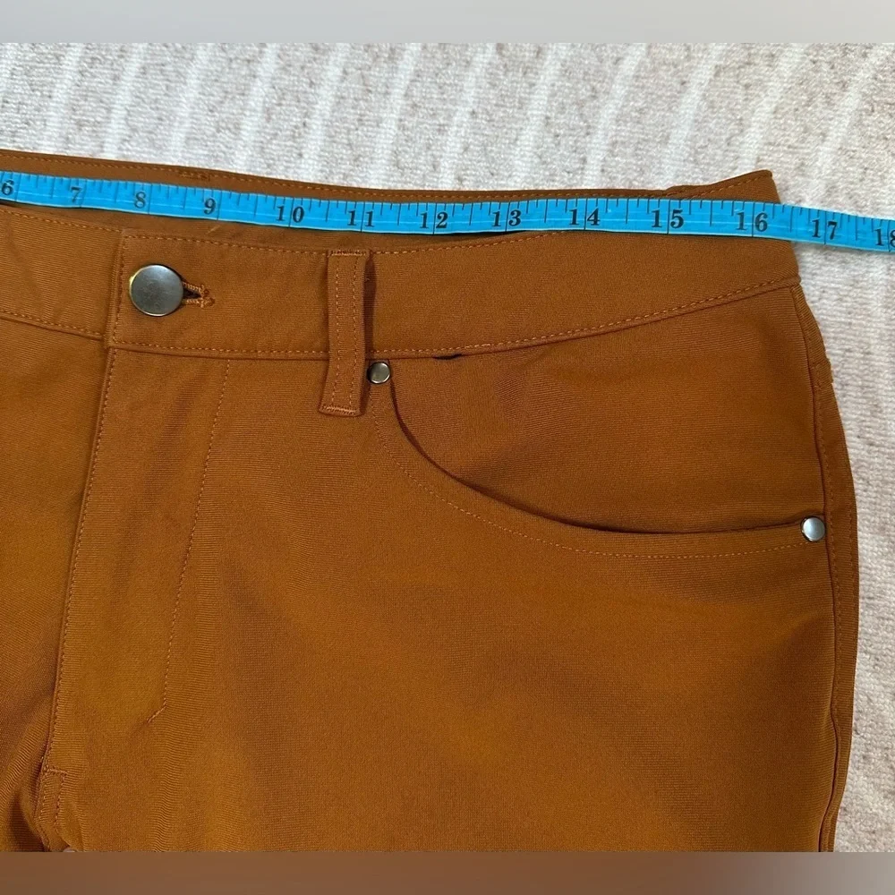 Lululemon ABC Slim Warpstreme pants Men’s Terracotta performance preppy 31x30